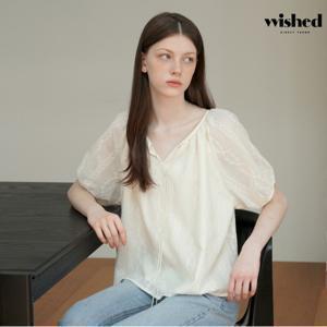 정상가:59000원ㅣ테슬 끈 포인트 데일리 썸머 블라우스 (WICBBL030)