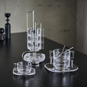 4인 세트 (컵&소서 4set, 수프볼 2p, 4구 디스펜서 1p, 플레이트 1p)