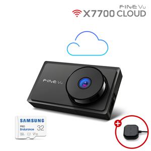 [AS/2년+GPS][64GB로업] X7700 클라우드 와이파이 블루투스 동글 내장 GPS 차량용블랙박스 QHD 블랙박스 자가설치