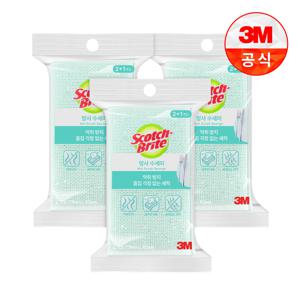 망사수세미 2+1입 x 3개