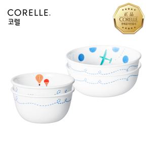 더블루 한국형 공기&대접 4P 세트