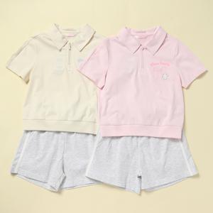 로엠걸즈아스킨 반집업티셔츠반바지상하세트RGSM2543C