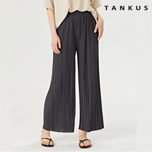 정상가:49,000원 | 쿨링 썸머 밴딩 플리츠 와이드 롱 팬츠 (TW2PT024L0)
