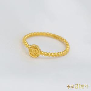 여자 순금 반지 cc 볼 1.875g
