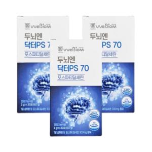 서울대 바이오비옴 두뇌엔 닥터PS 70 인지력 포스파티딜세린 3박스(90포)