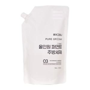 EM 1종 주방세제 맨손뽀득 (리필용) 친환경