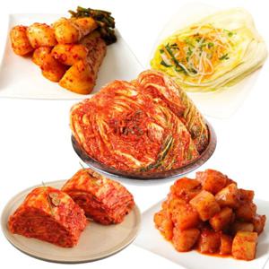 미국FDA승인 당일생산 청정지역 봉화 김치 5종 백김치 10kg 배추 포기 김장 맛 깍두기 생 총각 김치