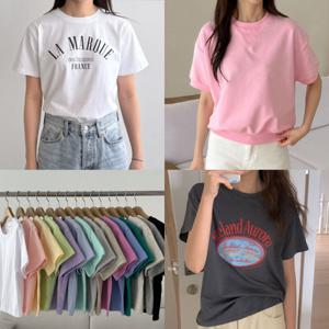 ((전품목세일))여성티셔츠 반팔티 나시 티셔츠맨투맨/원피스/가디건빅사이즈 롱/니트/셔츠/세트/팬츠조끼