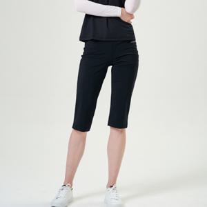 마리엘 여성 7부바지 냉감 트임 밴딩팬츠