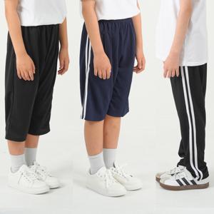 초등학생 주니어 아동 여름 반바지 여름  트레이닝 바지 3부 5부 6부 9부 팬츠 남녀공용 120-165cm