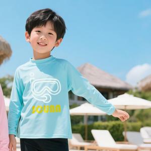 minior SCUBA 래쉬가드 수영복 티셔츠(공용) 4~7세