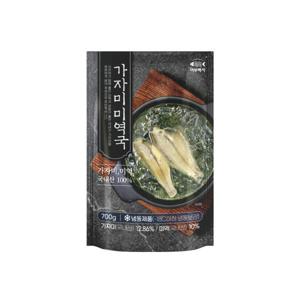 어부백서 국내산 가자미 미역국 3팩 바다의 신선함을 그대로