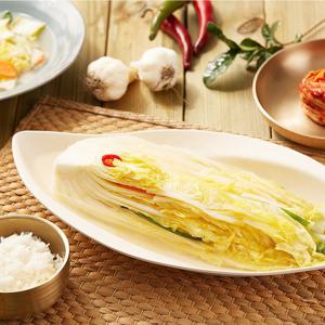 장군차김치 백김치 1kg /시원하고 맛있는 배추물김치