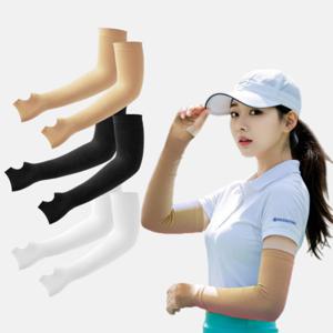 인콘트로 시크릿 손등 여름 쿨토시 골프 등산 자외선차단 팔토시