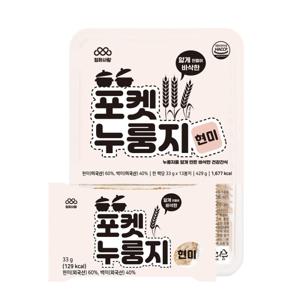 엄마사랑 포켓누룽지 현미 1박스 33g13개