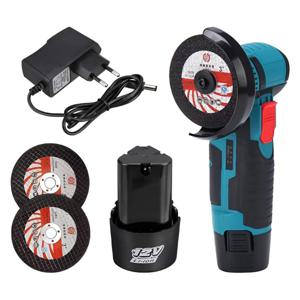 디스크 그라인더 충전식 12V 무선 미니 그라인더 76mm 고속형 가정용 금속절단