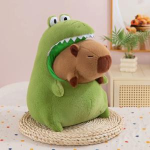 공룡 카피바라 입형 숨숨집 설계 귀여운 동물 캐릭터 카피바라 인형 어린이날선물 초딩선물