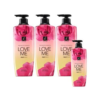 엘라스틴 퍼퓸 러브미 샴푸 600ml 3개 + 증정) 퍼퓸 러브미 샴푸 400ml