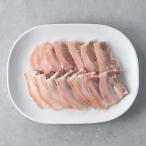 돈두육미 삶은 돼지머리 슬라이스 1kg 돼지내장 술안주