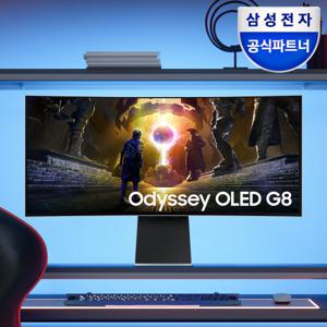 삼성전자 오디세이 OLED G8 S34DG852 86.8cm(34인치) 커브드 게이밍 모니터