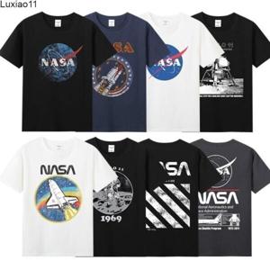 남성 반소매/나사 NASA 반팔 티셔츠 미국 항공우주국 우주 탐사 탐험 기념 굿즈(35 color)