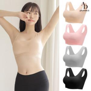 (20%쿠폰가 12960원)(4개세트) 심리스 브라탑 4color 노라인 노와이어 스포츠 브라