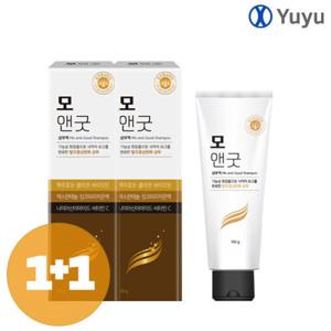 유유제약 모앤굿 맥주효모 콜라겐 샴푸 100g 2개 / 지루성 두피염 탈모 증상완화 샴푸