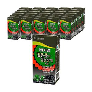 정식품 베지밀 검은콩과 검은참깨 190ml 24팩+24팩 할인행사 진행중입니다