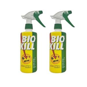 동성제약 비오킬 500ml x 2개 집 진드기 배드버그 베드버그 약 모기 침대 퇴치제 유톻기한 2025. 11. 23