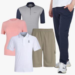 기능성 냉감소재 반팔티 3900~/7부바지/트레이닝바지/자외선차단/여름긴팔티 (ST31LT047M)A1
