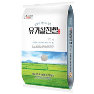 (참달성)(대구신세계)유가찰진쌀 20kg / 찹쌀이 섞여 찰진 쌀