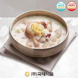 국제식품 진한육수 정성가득 보양식품 명품한우족탕 1kg(1팩)