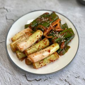 HACCP인증 국산 전라도 통대파김치 2kg 식감좋은김치 당일제조 명품김치 수작업 소포장