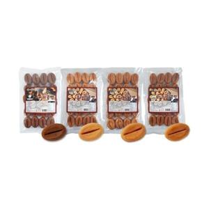 커피콩빵 180g X 4봉 커피+플레인+바나나+슈크림
