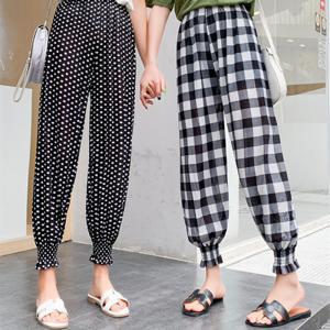 일자 여름 조거팬츠 여성 냉장고바지 고무줄 밴딩 스판 냉감 아이스팬츠 ODM-WMPANTS7