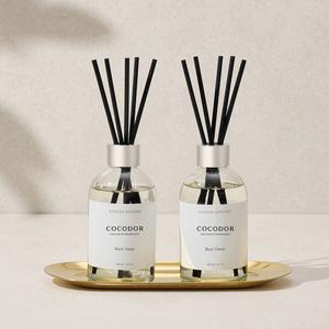 w라벨 디퓨저 200ml X 2개 + 꽃스틱 2p 증정
