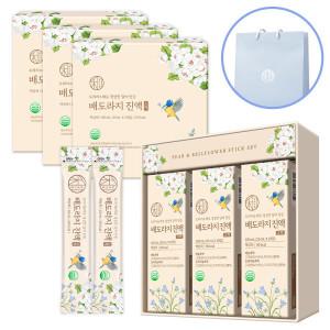 바로이즙 배도라지 진액 스틱 3박스 선물세트 3세트(쇼핑백 포함)