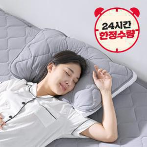 (20%쿠폰) 1+1 시원한 쿨쿨 부드러운 여름 냉감 밴드형 쿨 베개커버 3size (QMAX 0.426)