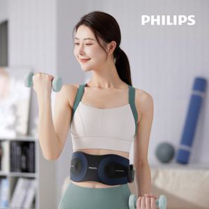 필립스 복부 허리 EMS 벨트 마사지기 PPM4332DB