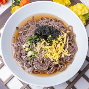 맛투데이 별미로운 냉모밀 550g X 4인분 면 육수 세트 밀키트