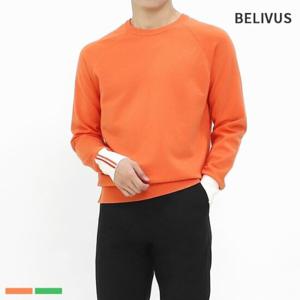 빌리버스 남자 니트 BOJT002 단추 긴팔 골프웨어