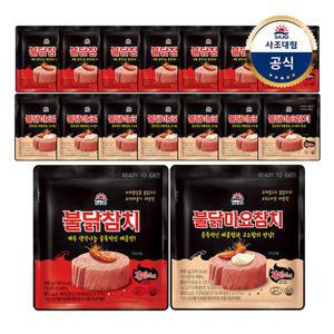 [사조대림] 불닭참치 파우치 100g x16개 /불닭마요