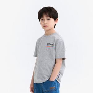 [본사][아웃도어프로덕츠키즈]에센셜 파노라마 반팔티 (멜란지) OD252ISS03_MLG