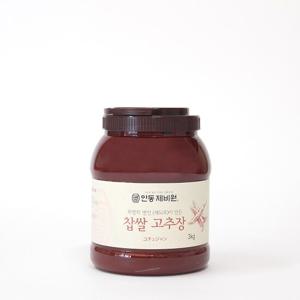 안동제비원 전통 찹쌀 고추장 3kg