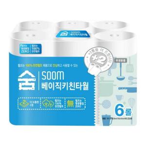 숨 키친타올 베이직 2겹 100매 x 12롤