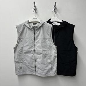 인터크루 HC10 공용 가벼운 여름 후드 조끼 ITZ2VO01A