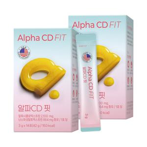 GC녹십자웰빙 알파CD핏 14포 X 2박스