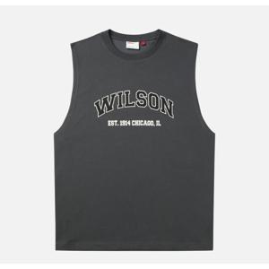 윌슨 바스켓볼 프린트 슬리브리스 B1 W252001NSL41 CHR WHT