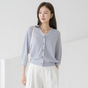 엄마옷 마담4060 썸머칠부브이가디건 여름가디건 -ZCA2505010-