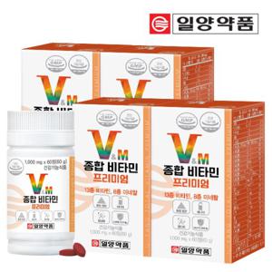 일양약품 종합 비타민 프리미엄 4병 (240정)